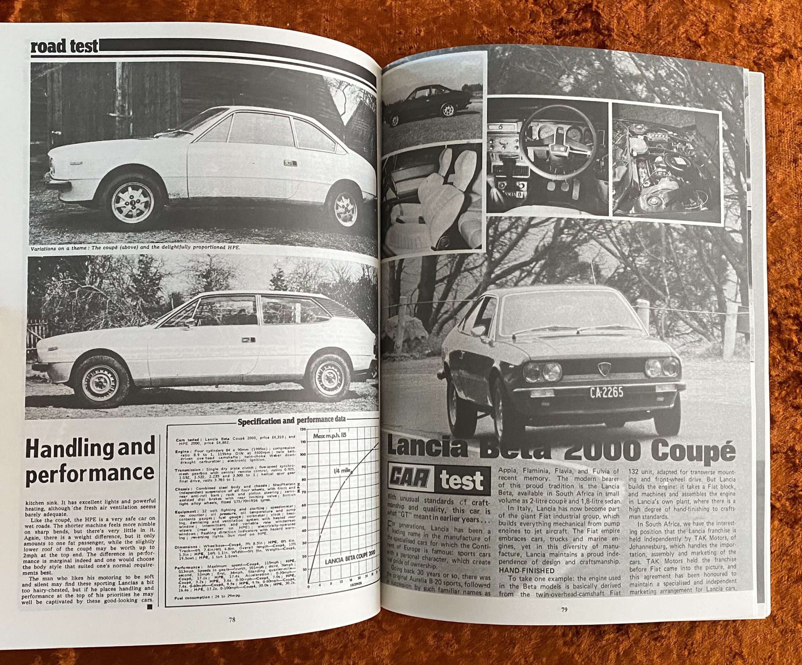 Clarke "Lancia Beta Gold Potfolio 1972-1984" — изображение 3